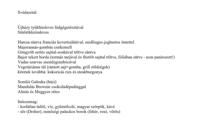 Díjkiosztó vacsora - 2024. 01. 27.